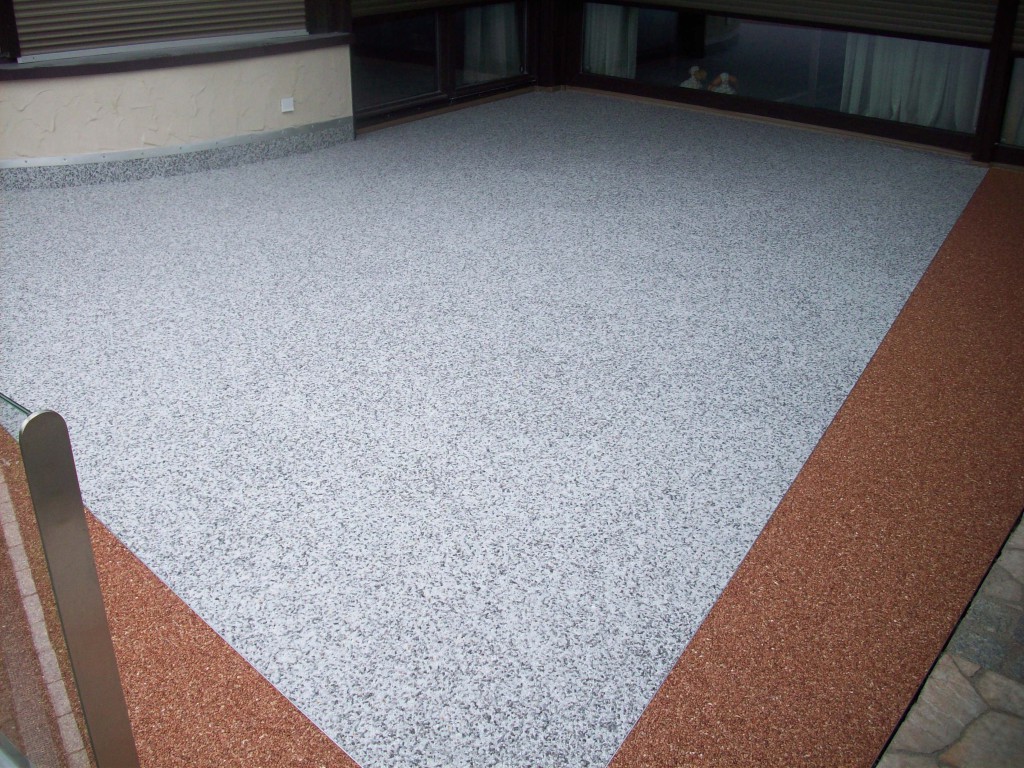 Sol color - tapis de pierres pour extérieur - Eupen (Liège)